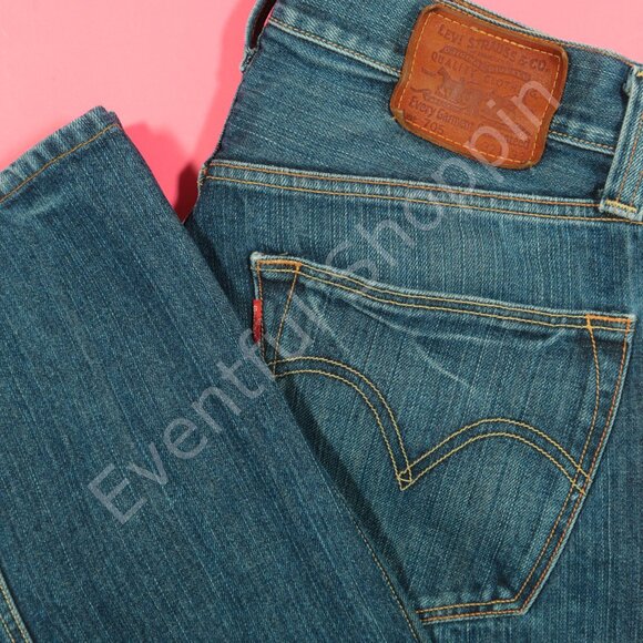 Levi's Other - Vintage Levis 705 Jeans Mens 32 Blue Low Rise Slim Fit Japan Market JDM